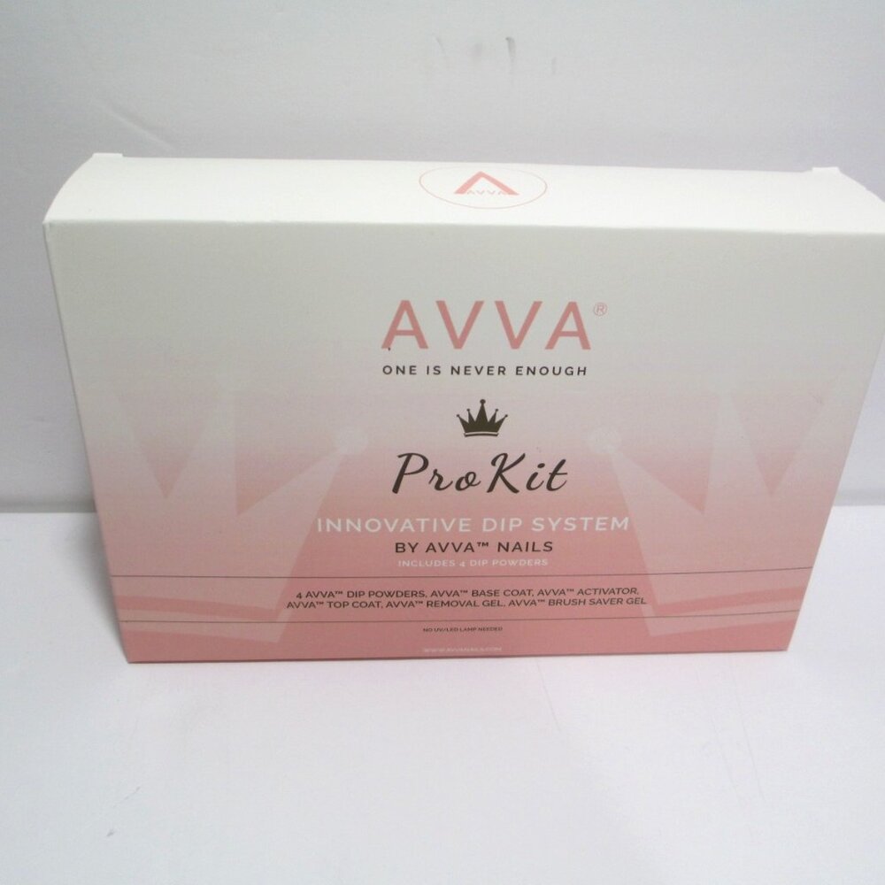 NEW Avva Dip Powder Pro Kit for Nails Innovative System Includes 4 Dip Powders - Picture 2 of 7